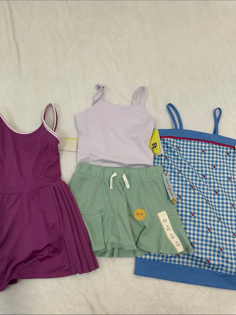 ❤️ Bundle of 4 NWT Girls Activewear Size 6/7